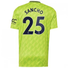 Jalkapallo Pelipaidat/Peliasut Manchester United Sancho 25 Kolmaspelipaita 2022-23